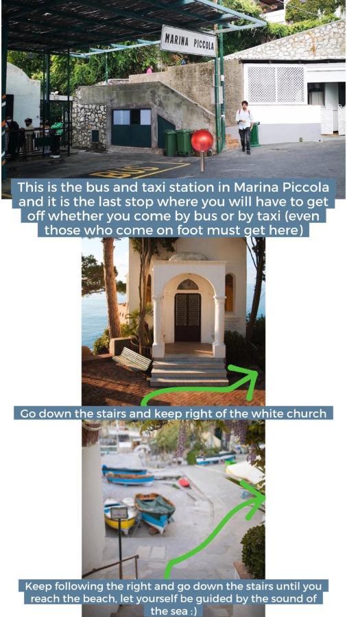 Capri Magic House On The Beach Eksteriør bilde
